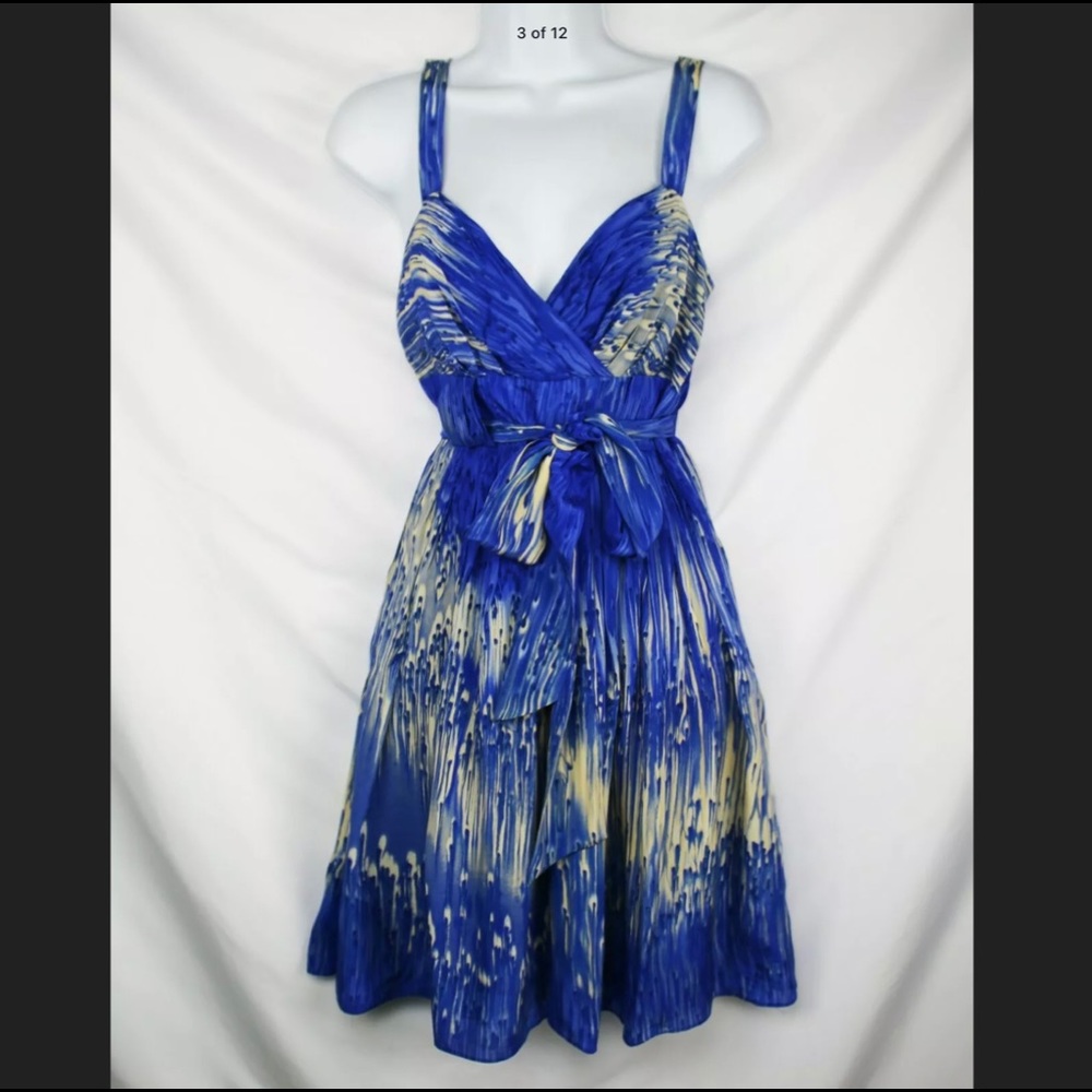 Anthropologie Caballo Falls Silk Dress by Lil - Picture 3 of 12